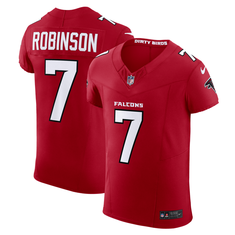 Atlanta Falcons Bijan Robinson Red Team Elite Jersey