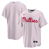 Philadelphia Phillies White Home Big & Tall Replica Jersey