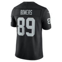 Las Vegas Raiders Brock Bowers Black Team Stitched Limited Jersey