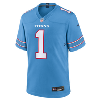 Tennessee Titans Carnell Tate Light Blue 2026 NFL Draft First Round Pick No. 4 Team Game Jersey