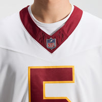 Washington Commanders Jayden Daniels White Stitched Limited Jersey