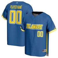 Delaware Fightin' Blue Hens NIL Pick-A-Player Baseball Lightweight Jersey - Royal