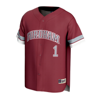 Fordham Rams Lightweight Collegiate Baseball Fashion Jersey - Maroon