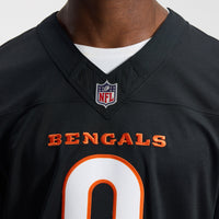 Cincinnati Bengals Joe Burrow Black Team Stitched Limited Jersey