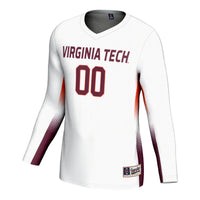 Virginia Tech Hokies NIL Lightweight Volleyball Jersey - White