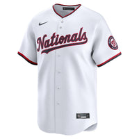Washington Nationals White Home Limited Custom Jersey