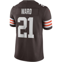Cleveland Browns Denzel Ward Brown Limited Jersey