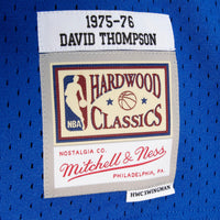 Denver Nuggets David Thompson 1975 Dark Authentic Jersey - Royal Blue