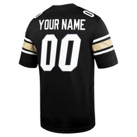 Colorado Buffaloes Custom Football Game Jersey - Black