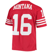 San Francisco 49ers Joe Montana Scarlet Legacy Replica Jersey