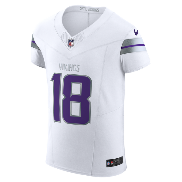 Minnesota Vikings Justin Jefferson White Alternate Elite Player Jersey