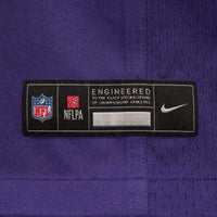 Baltimore Ravens Nick Moore Purple Game Jersey
