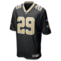 New Orleans Saints Quincy Riley Black Team Game Jersey