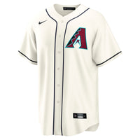 Arizona Diamondbacks Ketel Marte Cream Home Replica Jersey