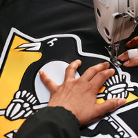 Pittsburgh Penguins Black Home Authentic Pro Custom Jersey