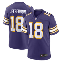 Minnesota Vikings Justin Jefferson Purple Classic Player Game Jersey