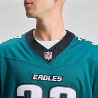 Philadelphia Eagles Cooper DeJean Midnight Green Team Stitched Limited Jersey