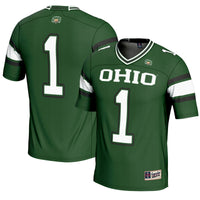 #1 Ohio Bobcats Endzone Football Jersey - Green