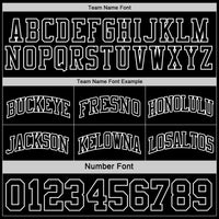 Custom Basketball Jersey - Reversible Black White Double Side Sublimation Set