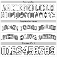 Custom Basketball Jersey - Reversible Black White Double Side Sublimation Set