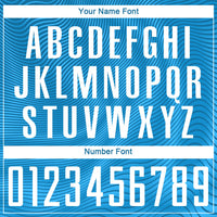 Custom Soccer Jersey - Light Blue White-Black Sublimation Uniform