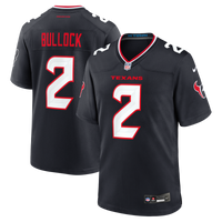 Houston Texans Calen Bullock Navy Team Game Jersey