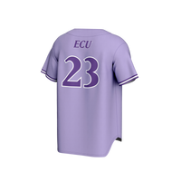 ECU Pirates Lightweight Collegiate Baseball Fashion Jersey - Purple