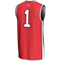#1 UNLV Rebels Lightweight Basketball Jersey - Scarlet