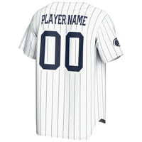 Penn State Nittany Lions NIL Pick-A-Player Lightweight Baseball Jersey - White