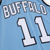 Buffalo Braves Bob McAdoo 1975 Dark Authentic Jersey - Columbia Blue