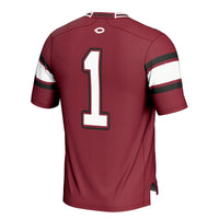 #1 UChicago Maroons Football Jersey - Maroon