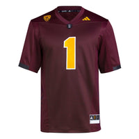 #1 Arizona State Sun Devils Premier Football Jersey - Maroon