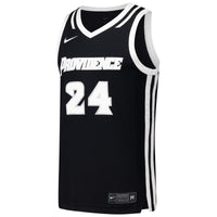 #24 Providence Friars Replica Basketball Jersey - Black