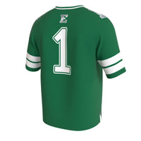 Eastern Michigan Eagles Lightweight Collegiate Football Fashion Jersey - Green