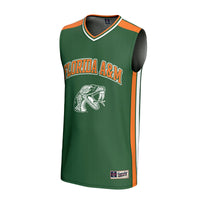 Florida A&M Rattlers Spirit Basketball Jersey - Green