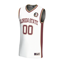 Florida State Seminoles Lightweight Collegiate Basketball NIL Pick-A-Player Fashion Jersey - White