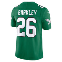Philadelphia Eagles Saquon Barkley Kelly Green Alternate Stitched Limited Jersey