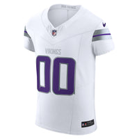 Minnesota Vikings White Elite Custom Jersey