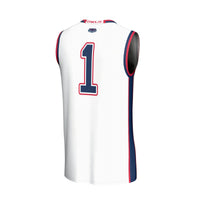 #1 Florida Atlantic Owls Lightweight Basketball Jersey - White