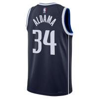 Dallas Mavericks Statement Edition Swingman Jersey - Navy - Santi Aldama