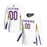 LSU Tigers NIL Lightweight Volleyball Jersey - White