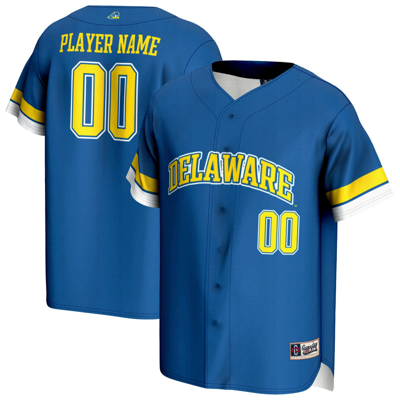 Delaware Fightin' Blue Hens NIL Pick-A-Player Lightweight Baseball Jersey - Royal