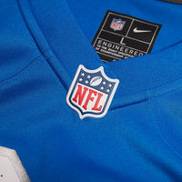 Detroit Lions Calvin Johnson Blue Team Retired Game Jersey