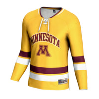 Minnesota Golden Gophers NIL Pick-A-Player Hockey Lightweight Jersey - Gold