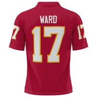 Charlie Ward Garnet Florida State Seminoles Heisman Football Jersey