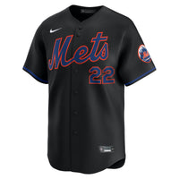 New York Mets Juan Soto Black Alternate Limited Player Jersey