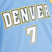 Denver Nuggets Chauncey Billups 2008 Swingman Authentic Jersey - Columbia Blue