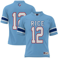#1 Rice Owls Football Jersey - Light Blue