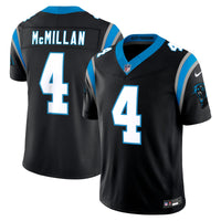 Carolina Panthers Tetairoa McMillan Black Team Stitched Limited Jersey