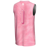 #1 Marquette Golden Eagles Lightweight Basketball Jersey - Pink